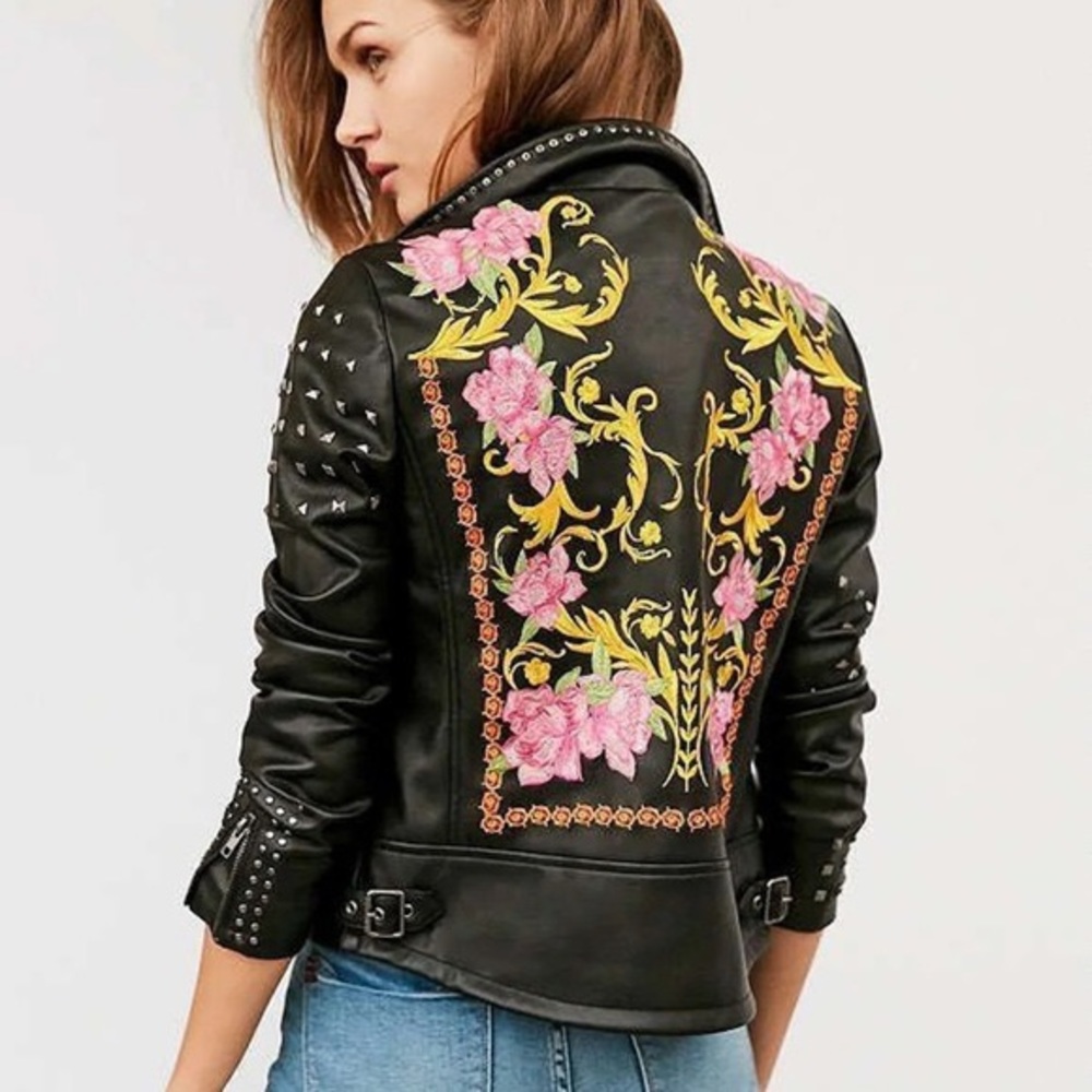 Silence & Noise Irinia Embroidered Jacket